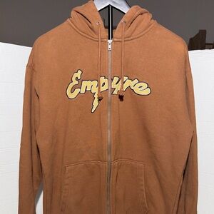 Empyre Tan Zip-Up Hoodie